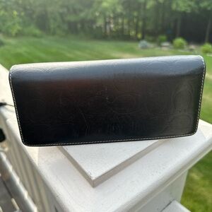 Vintage Coach Bi-Fold Embossed Leather Wallet